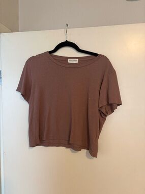 Denim Forum the Kate Crop Tee